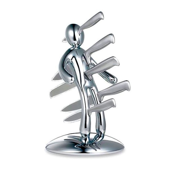 The Limited Edition Kitchen Knife Set in Chrom - Picture 1 of 2